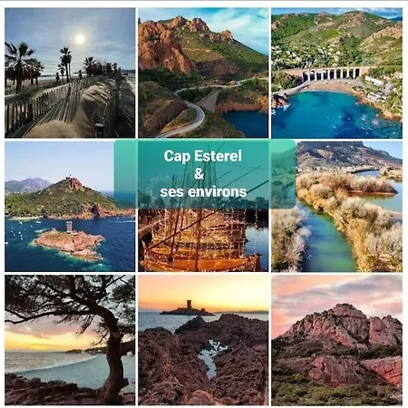 Lejlighed P2 Village Club Cap Esterel Vue Golf Et Mer, Piscine Chauffee *