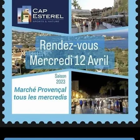 Apartment P2 Village Club Cap Esterel Vue Golf Et Mer, Piscine Chauffee *
