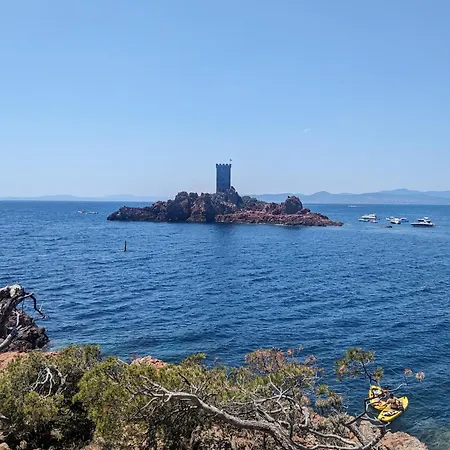 P2 Village Club Cap Esterel Vue Golf Et Mer, Piscine Chauffee Lejlighed Saint-Raphaël
